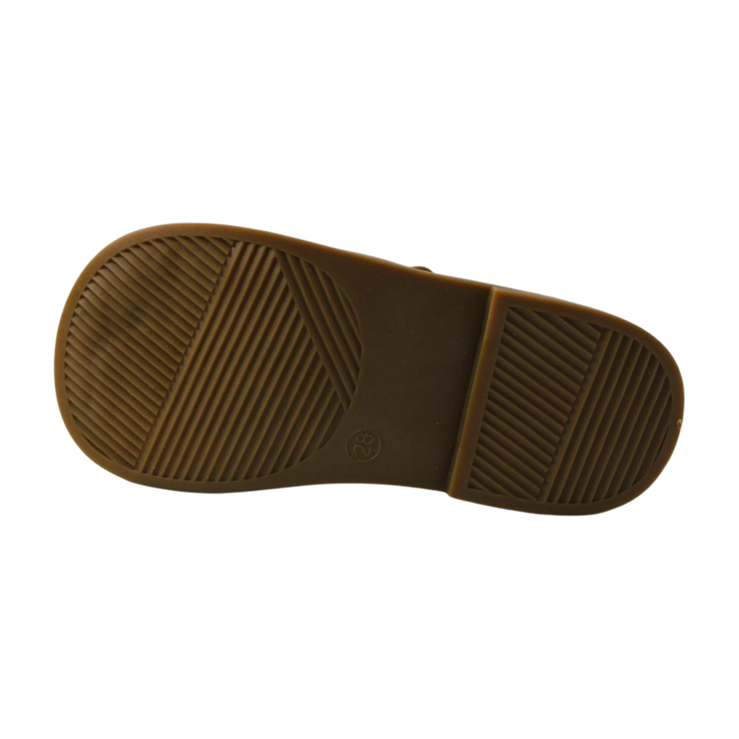 “Brown Quilted Bow Shoes with Rhinestone”|2338-KHAKI