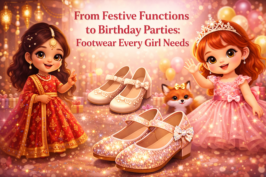 From Festive Functions to Birthday Parties: Footwear Every Girl Needs