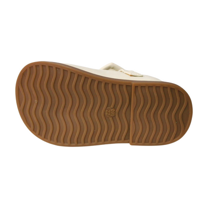Sweet Star Embroidered Mary Jane Shoes Biege|ML-452-A-BIEGE