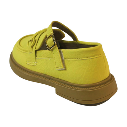 Yellow Horsebit Chunky Loafers|523 yellow