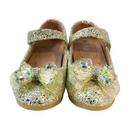 Gold Crystal Butterfly Mary Jane|ML-364-C-Gold