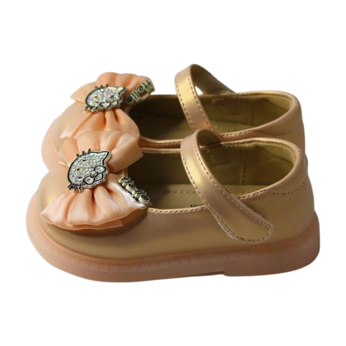 Princess Kitty Light-Up Mary Janes Pink | Easy Velcro |ML-453-A-pink