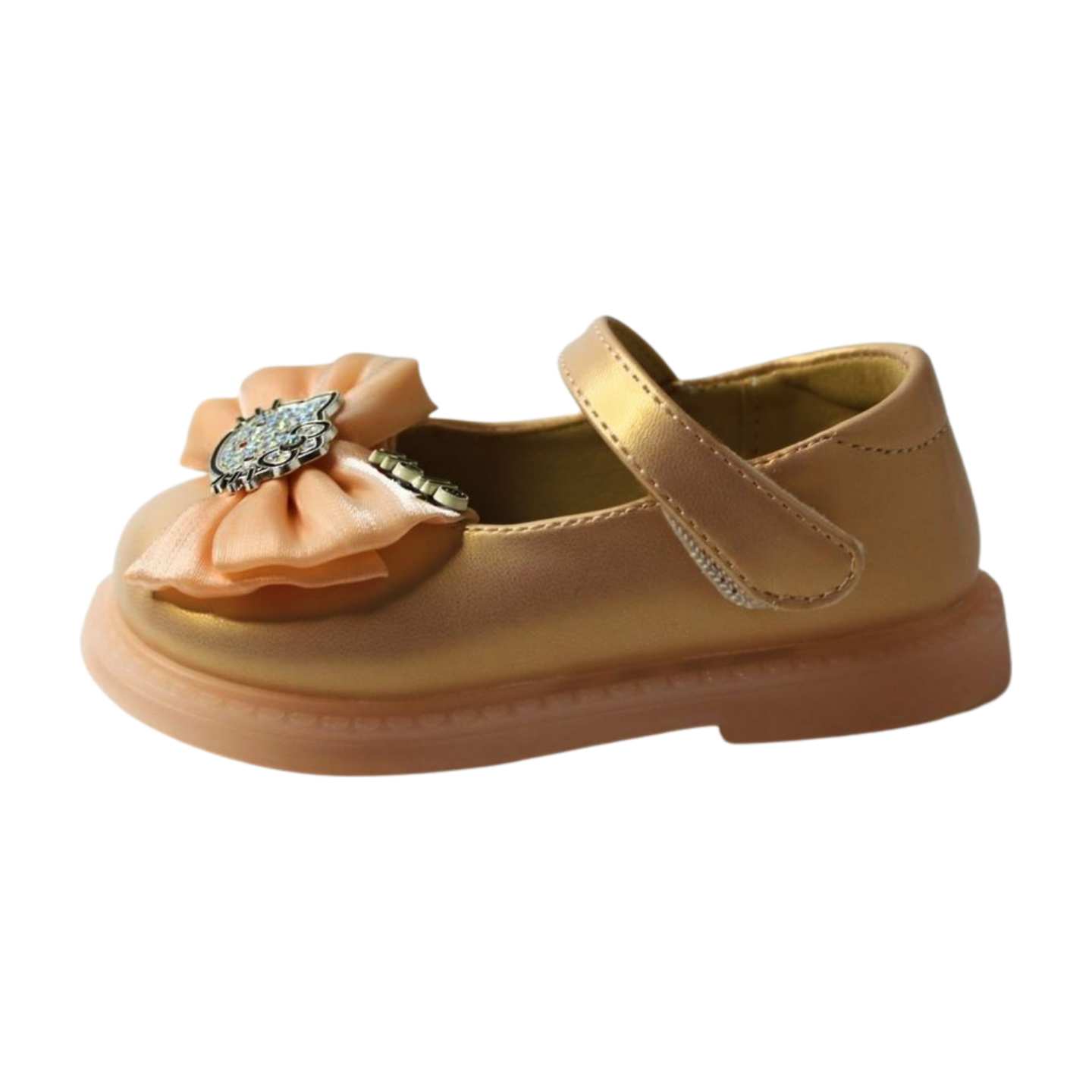 Princess Kitty Light-Up Mary Janes Pink | Easy Velcro |ML-453-A-pink