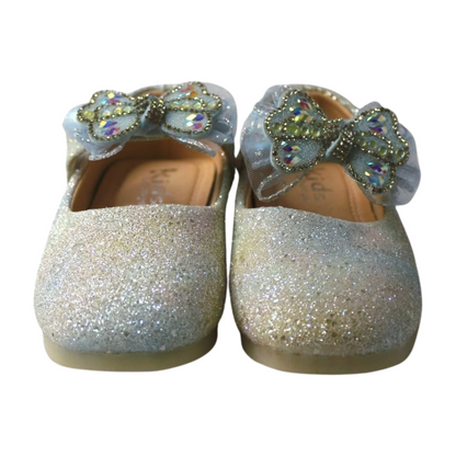 “Iridescent Blue Glitter Mary Janes |ML-310-BLU