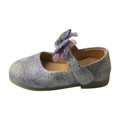 Iridescent Purple Glitter Mary Janes |ML-310-B-PRPL
