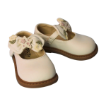 Sweet Star Embroidered Mary Jane Shoes Biege| Easy Velcro - Image 8