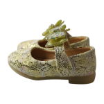 Gold Crystal Bow Flats| Easy Velcro - Image 2