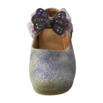 Iridescent Purple Glitter Mary Janes | Easy Velcro - Image 5